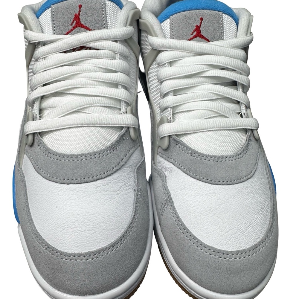 Air Jordan 4 RM White Gray Blue Mens 11 Brand New DS Streetwear Heat - Picture 5 of 12